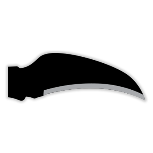 knifestock tip noža birds beak