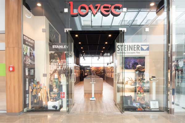 knifestock trgovina LOVEC Aupark Bratislava